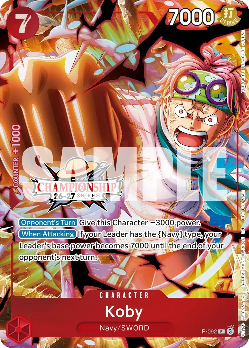 Koby (CS 26-27 Event Pack Finalist Ver.) (P-092) (OP-PR)