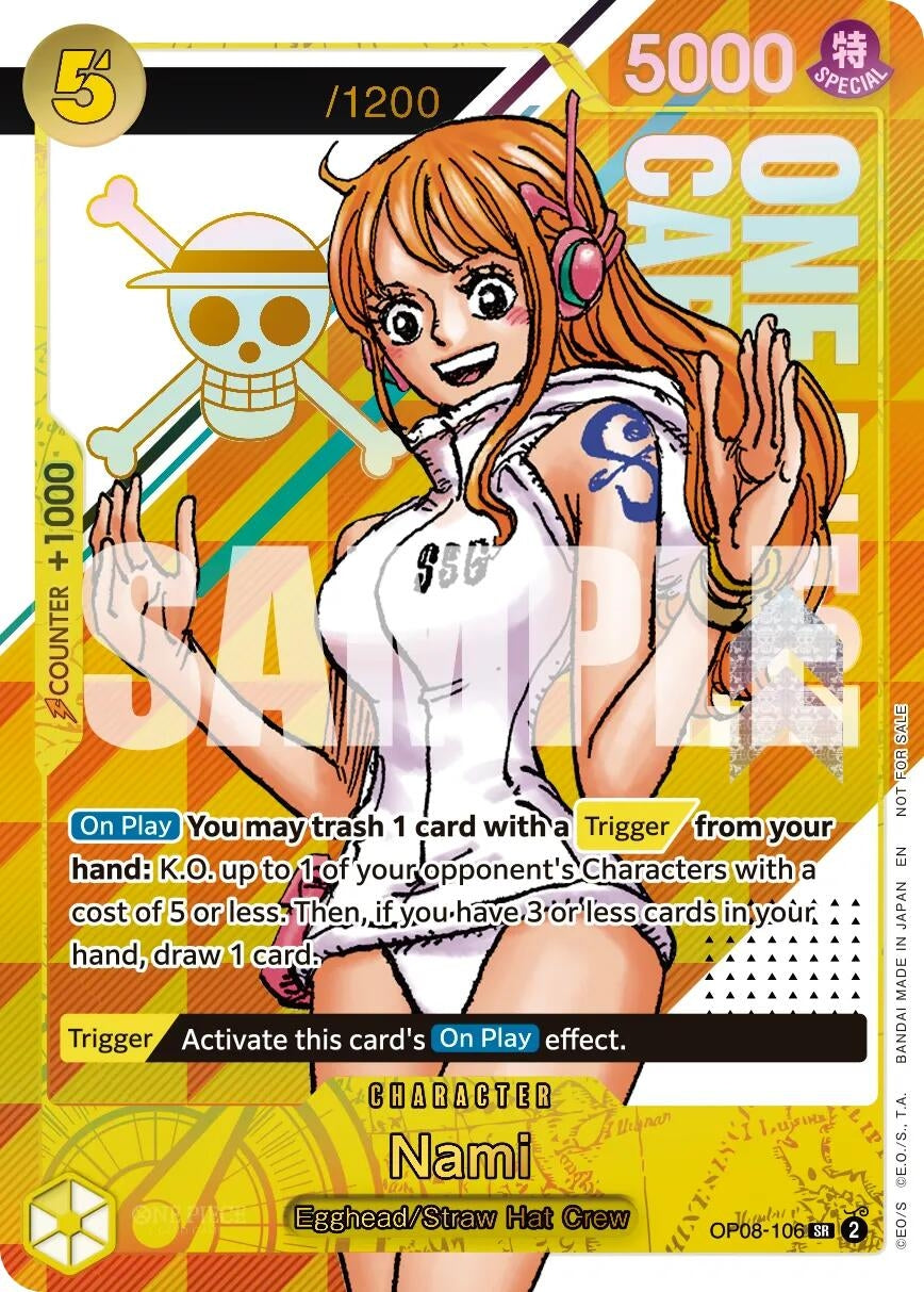 Nami (CS 26-27 Celebration Pack) (Serial Numbered) (OP08-106) (OP-PR)