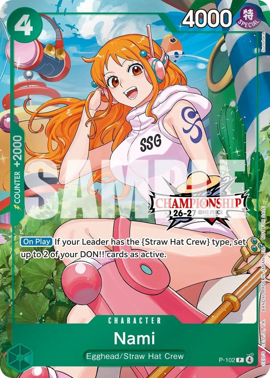 Nami (CS 26-27 Celebration Pack) (P-102) (OP-PR)