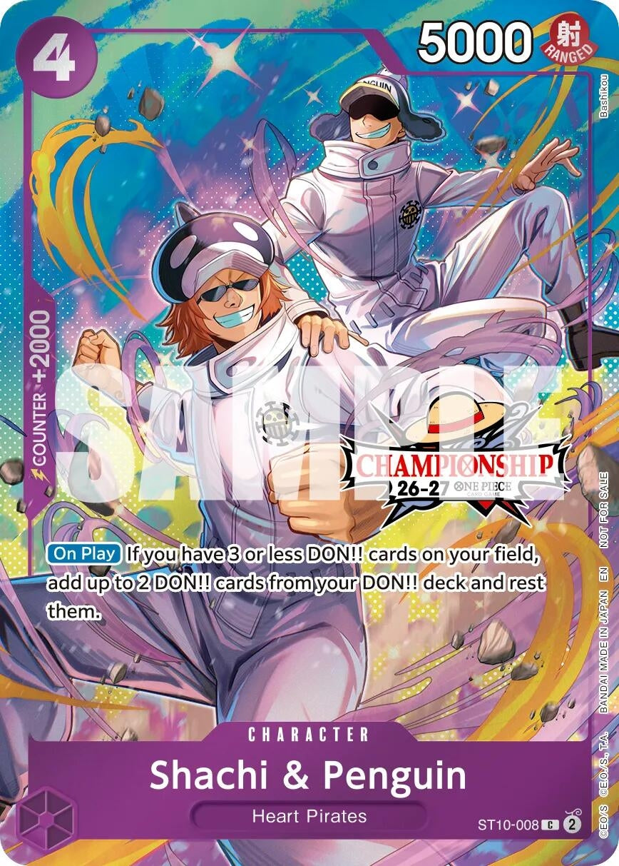 Shachi & Penguin (CS 26-27 Celebration Pack) (ST10-008) (OP-PR)