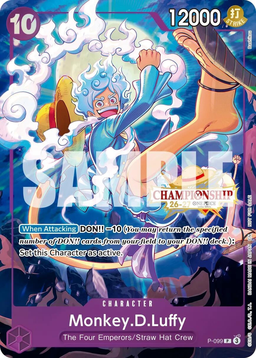 Monkey.D.Luffy (CS 26-27 Event Pack) (P-099) (OP-PR)