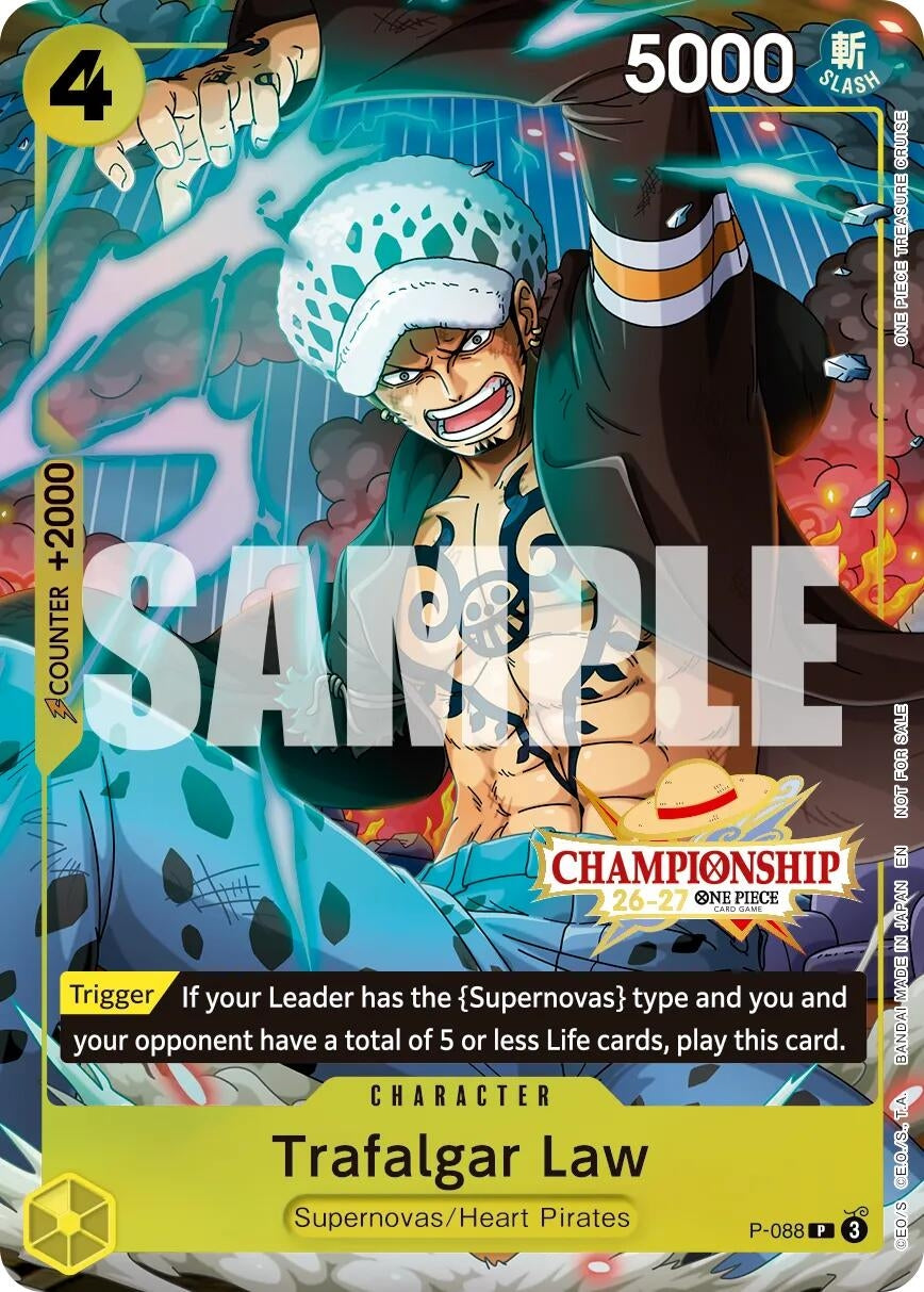 Trafalgar Law (CS 26-27 Event Pack) (P-088) (OP-PR)