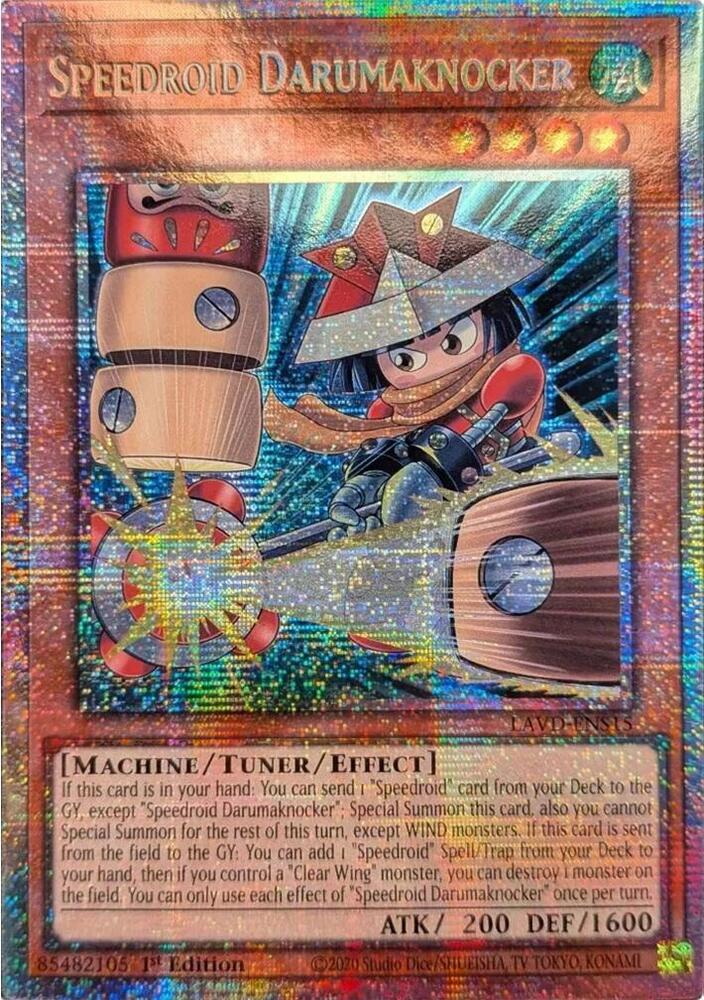 Speedroid Darumaknocker (Starlight Rare) (LAVD-ENS15) (LAVD)