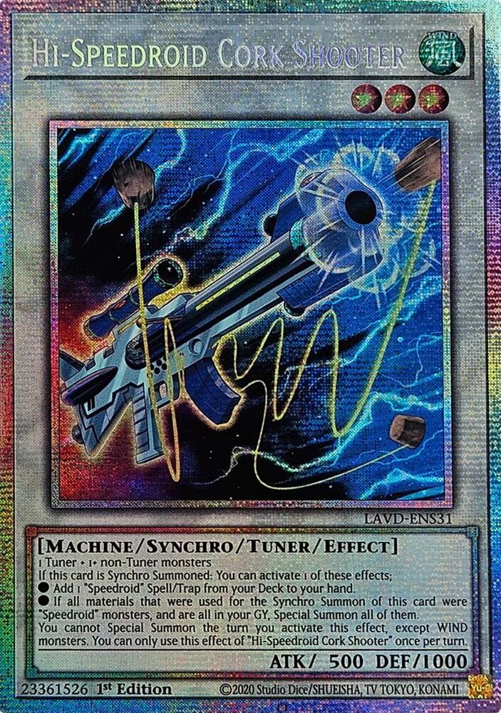 Hi-Speedroid Cork Shooter (Starlight Rare) (LAVD-ENS31) (LAVD)
