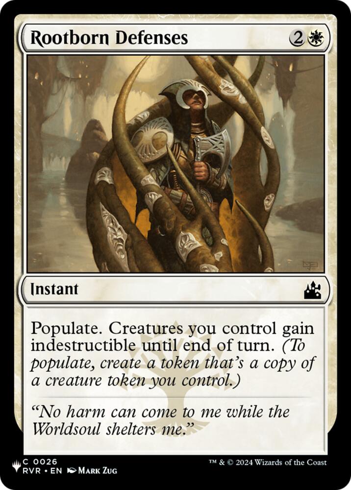 Rootborn Defenses (RVR) (26) (LIST)