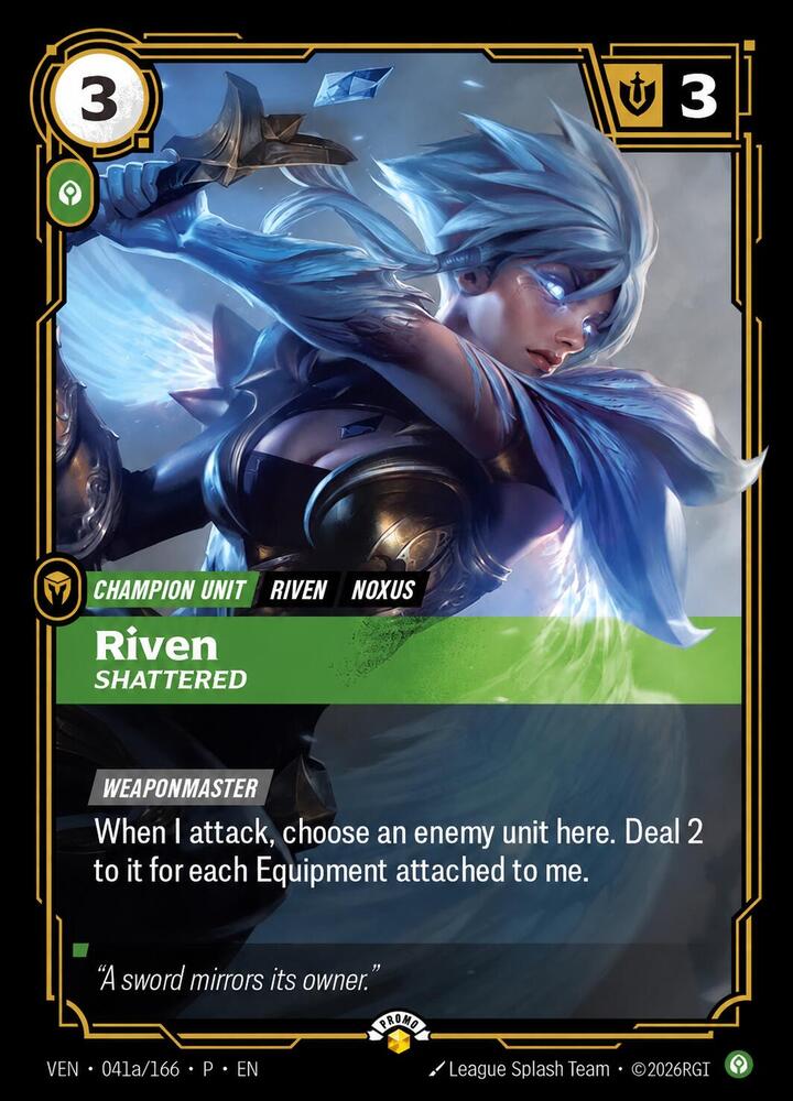 Riven, Shattered (041a/166) (PR)