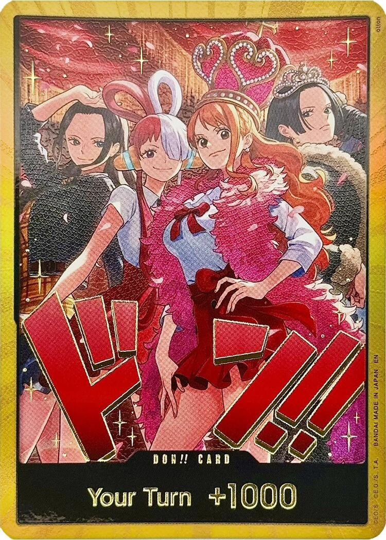 DON!! Card (Heroines Special Set) (Gold) (EB03)