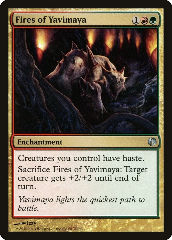 Fires of Yavimaya (70) (DDL)