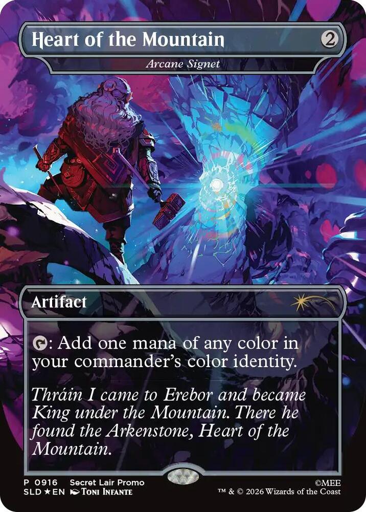Heart of the Mountain - Arcane Signet (916) (SLD)