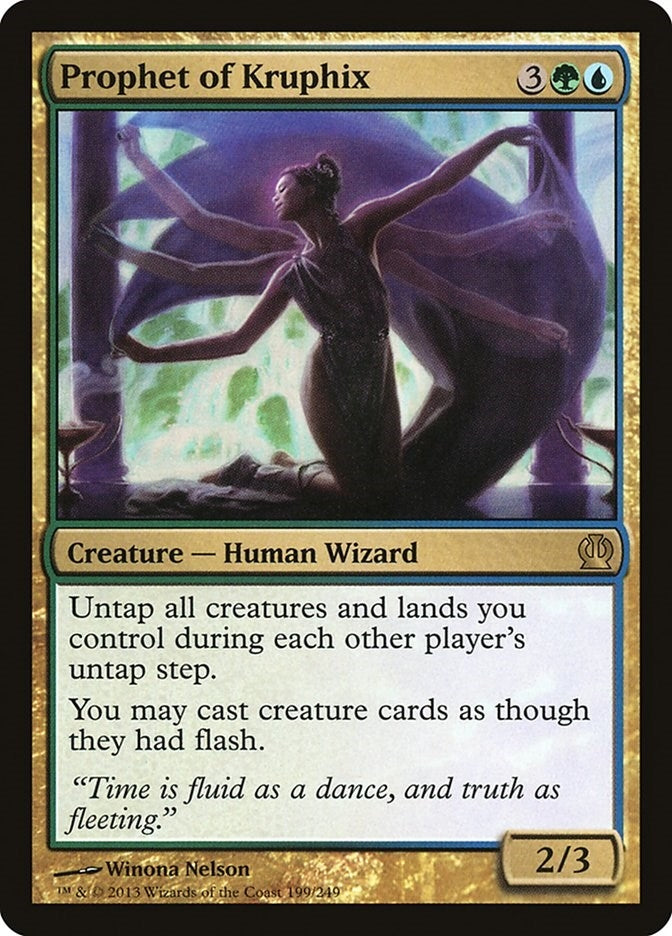 Prophet of Kruphix (199) (THS)