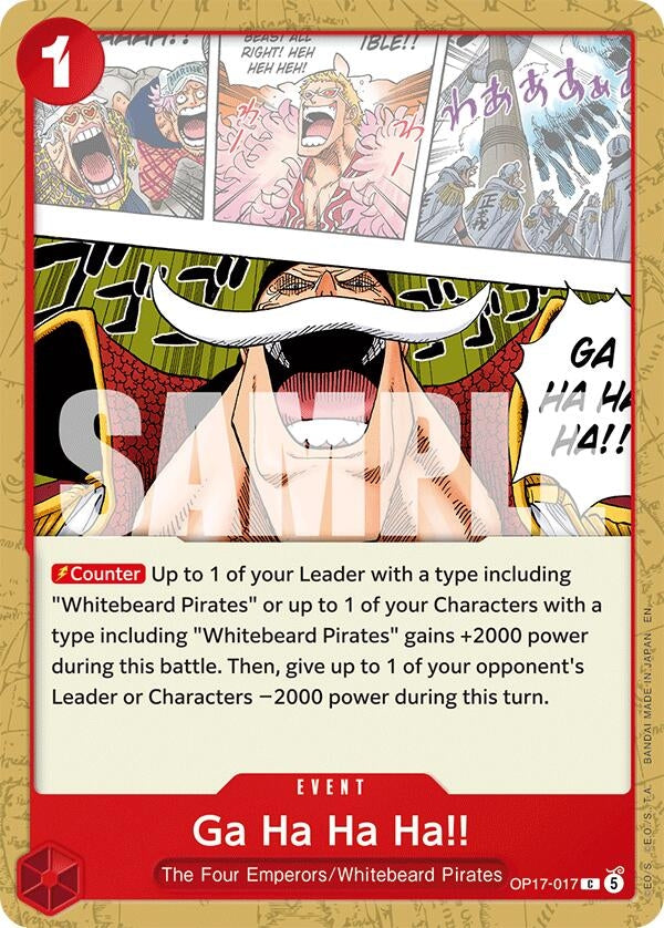 Ga Ha Ha Ha!! (OP17-017) (OP17)