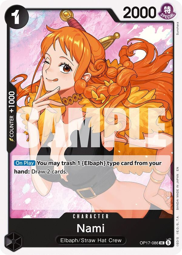 Nami (086) (OP17-086) (OP17)