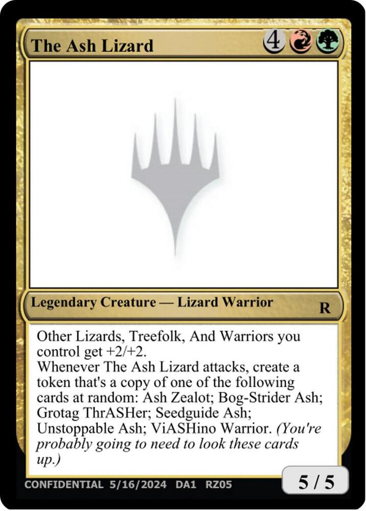 The Ash Lizard (UNK)