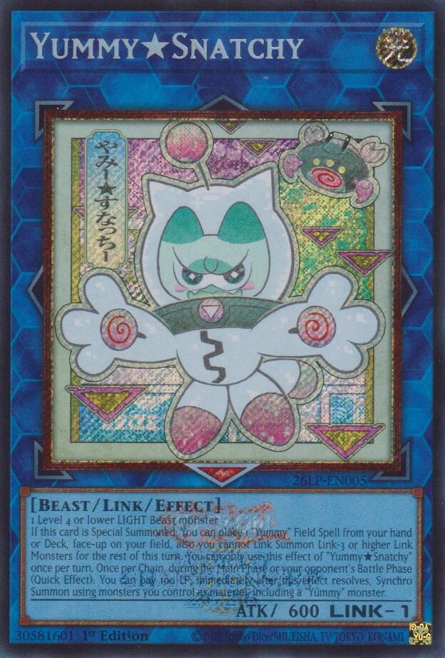 YummySnatchy (Emblazoned Alternate Art) (26LP-EN005) (26LP)