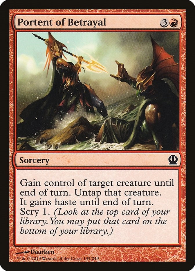 Portent of Betrayal (133) (THS)