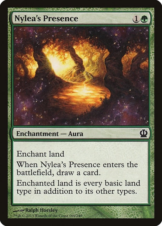 Image for Nylea's Presence (169) (THS) - Magic: The Gathering