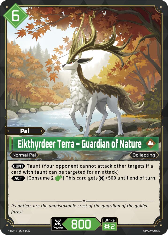Eikthyrdeer Terra - Guardian of Nature (ETD02-005) (TD02)