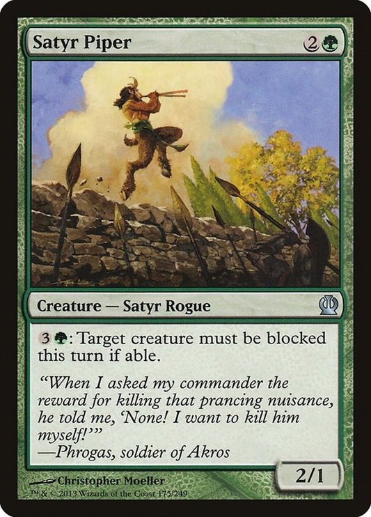 Image for Satyr Piper (175) (THS) - Magic: The Gathering