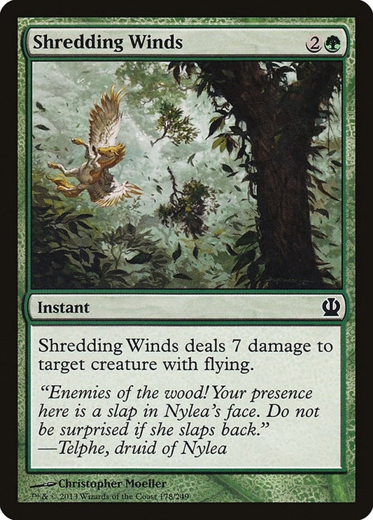 Image for Shredding Winds (178) (THS) - Magic: The Gathering