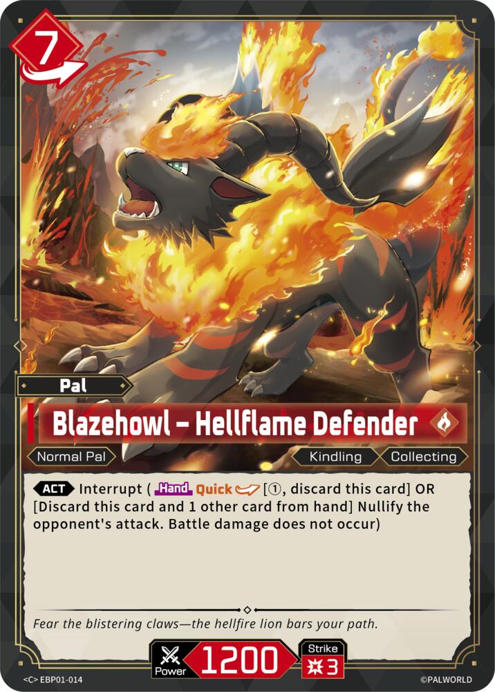 Blazehowl - Hellflame Defender (EBP01-014) (BP01)