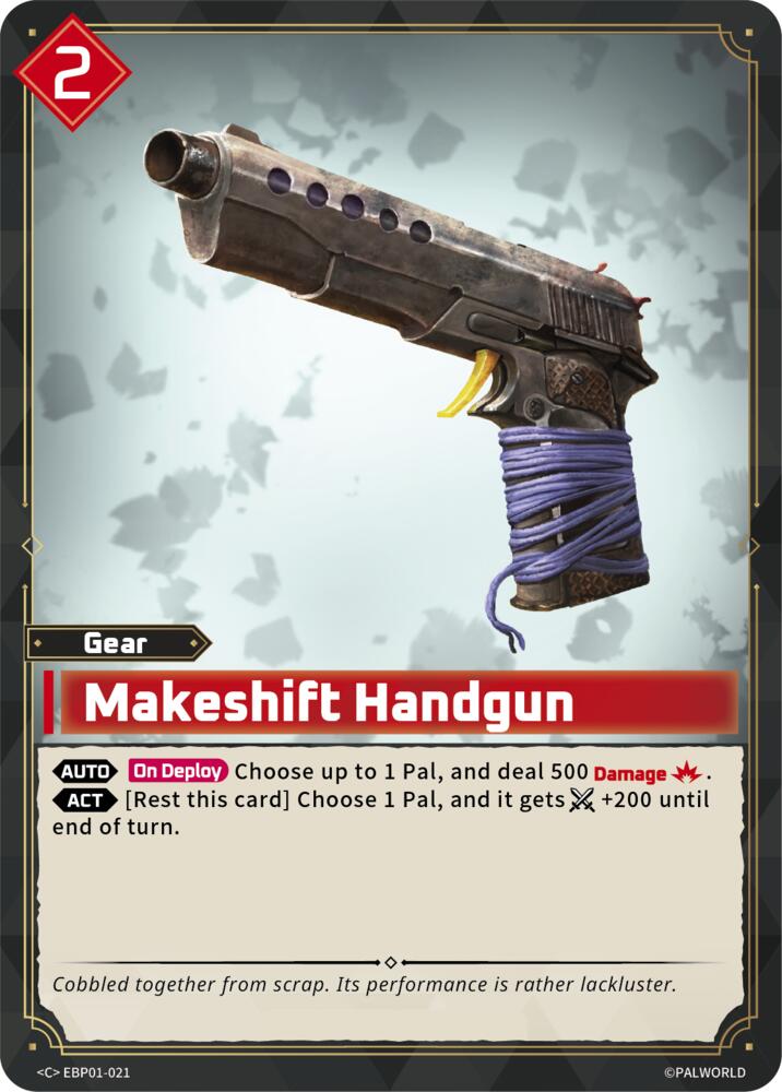 Makeshift Handgun (EBP01-021) (BP01)