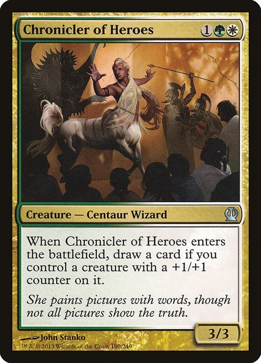 Image for Chronicler of Heroes (190) (THS) - Magic: The Gathering