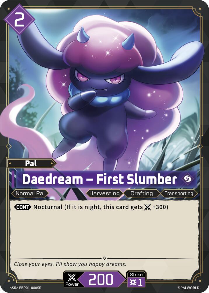 Daedream - First Slumber (SR) (EBP01-080SR) (BP01)