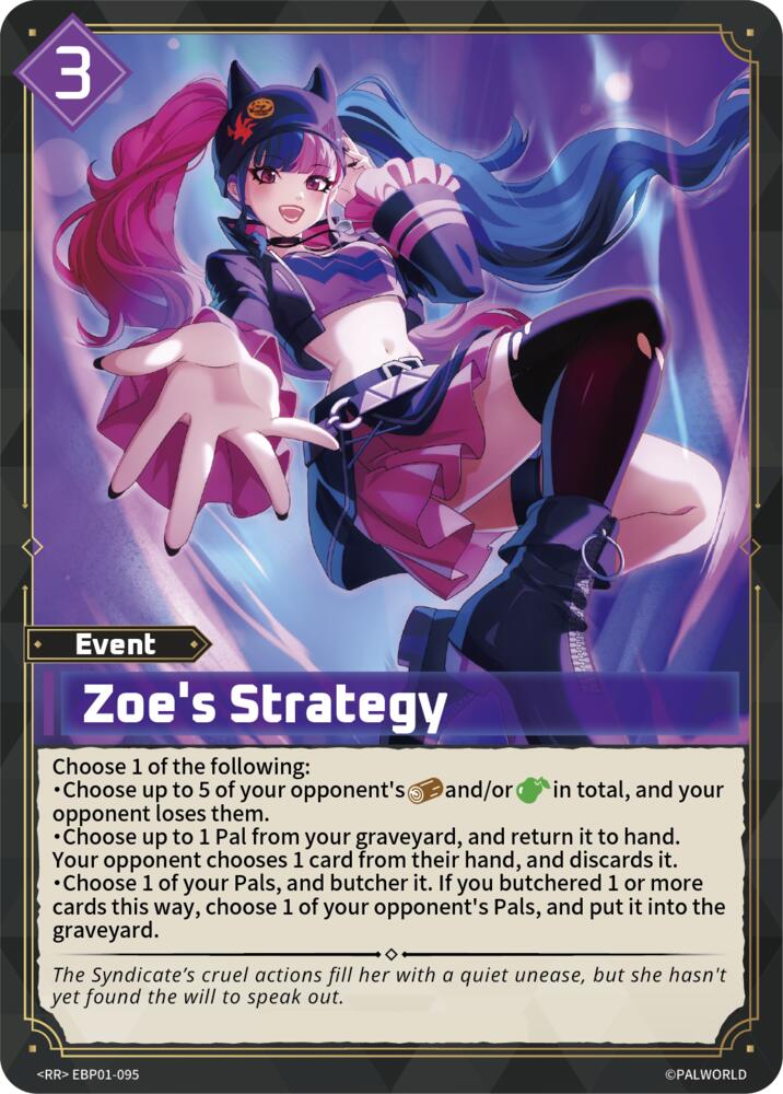 Zoe's Strategy (EBP01-095) (BP01)