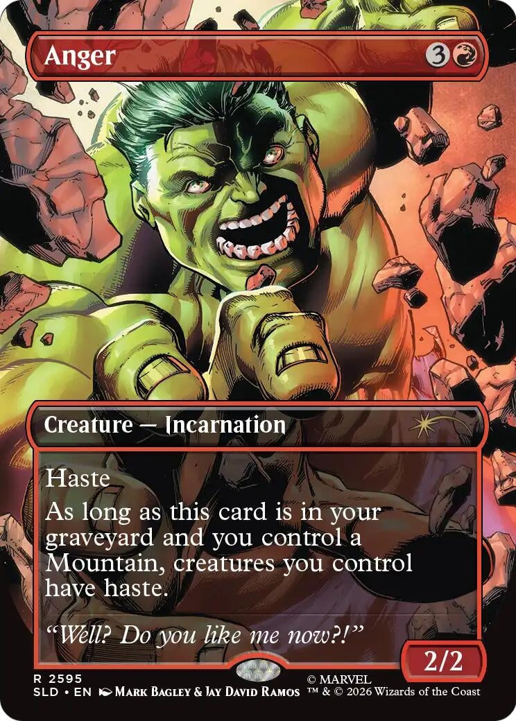 Image for Anger (2595) (2595) (SLD) - Magic: The Gathering