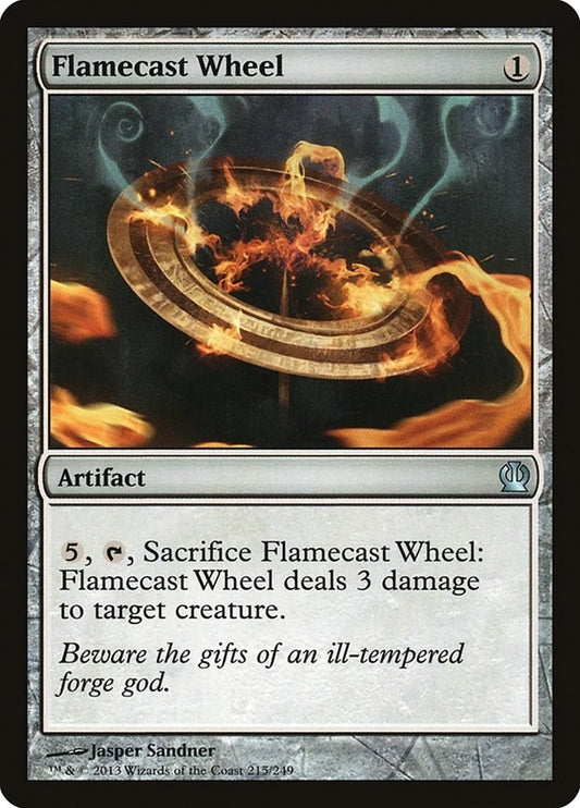Image for Flamecast Wheel (215) (THS) - Magic: The Gathering