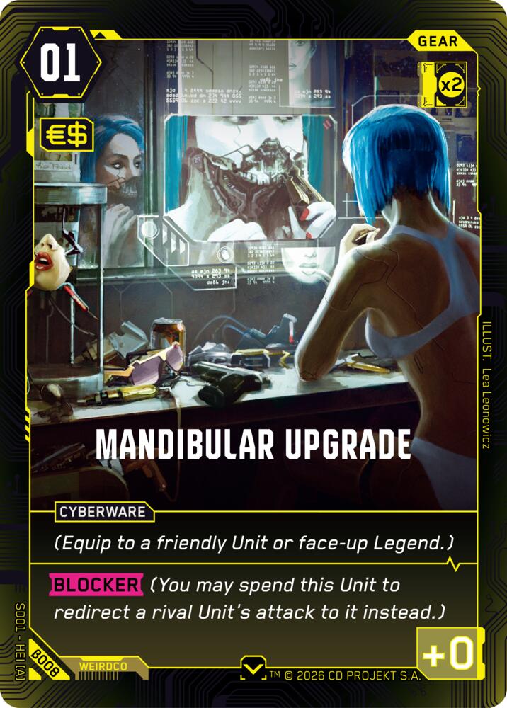 Mandibular Upgrade (B008)