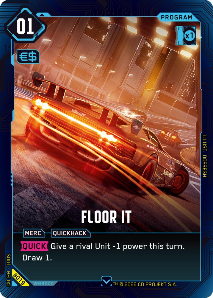 Floor It (B019)
