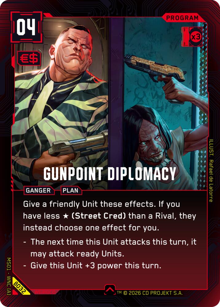 Gunpoint Diplomacy (B032)