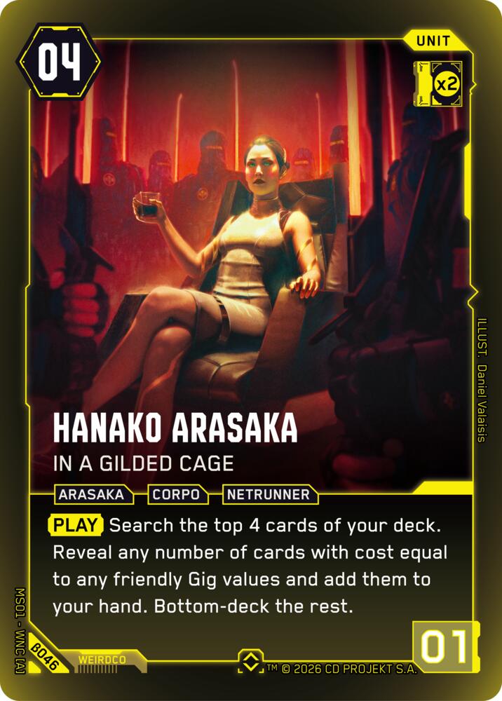 Hanako Arasaka - In a Gilded Cage (Rare) (B046)