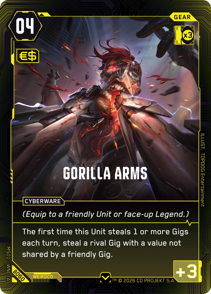 Gorilla Arms (B060)
