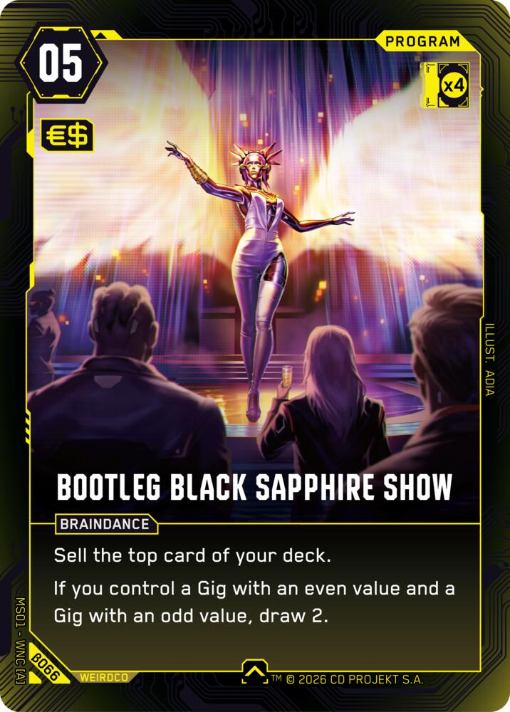 Bootleg Black Sapphire Show (B066)