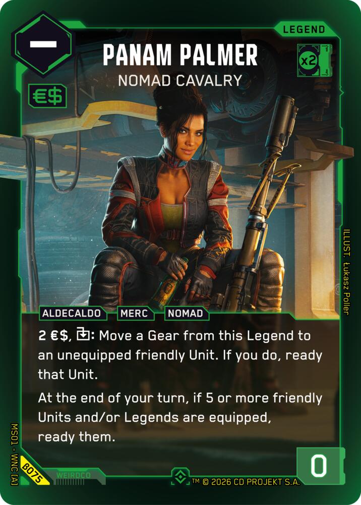 Panam Palmer - Nomad Cavalry (Epic) (B075)