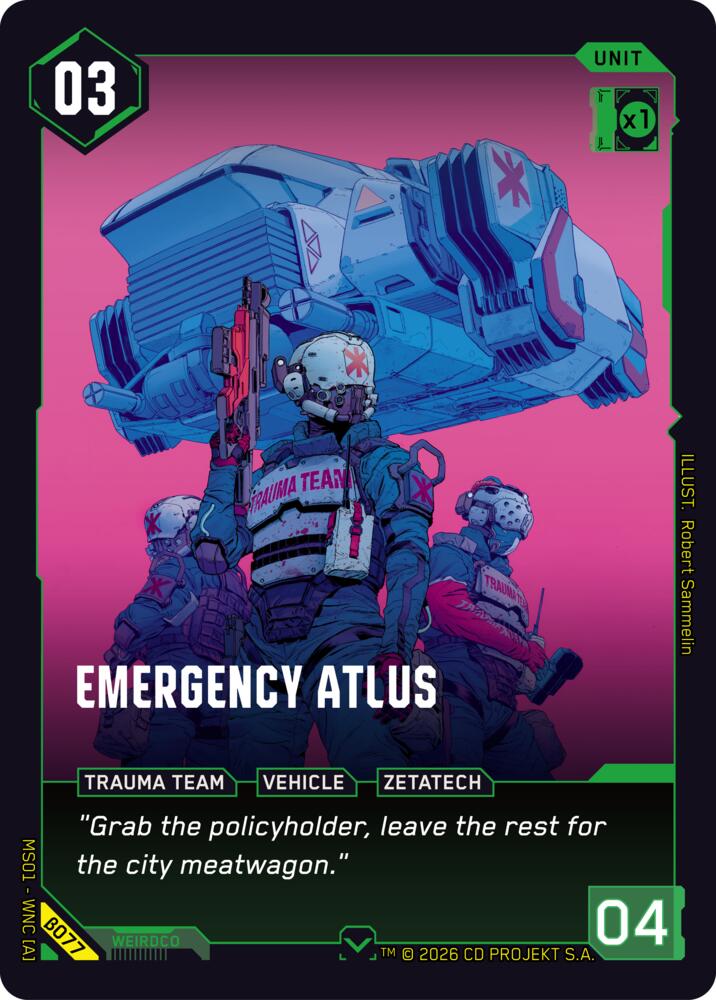 Emergency Atlus (B077)