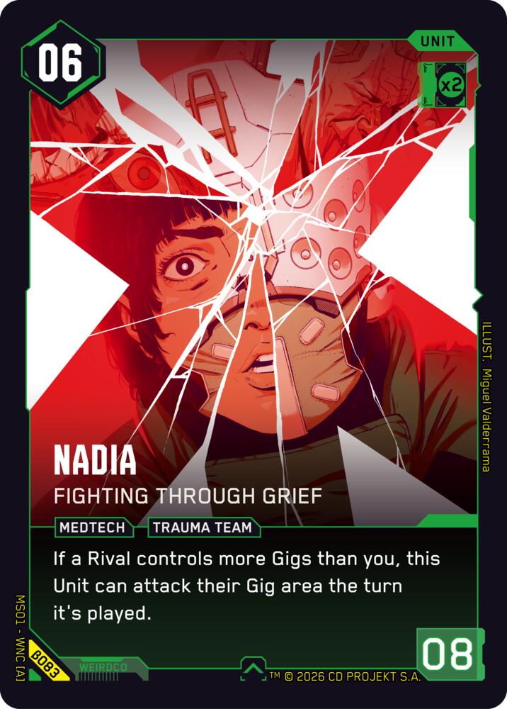 Nadia - Fighting Through Grief (B083)