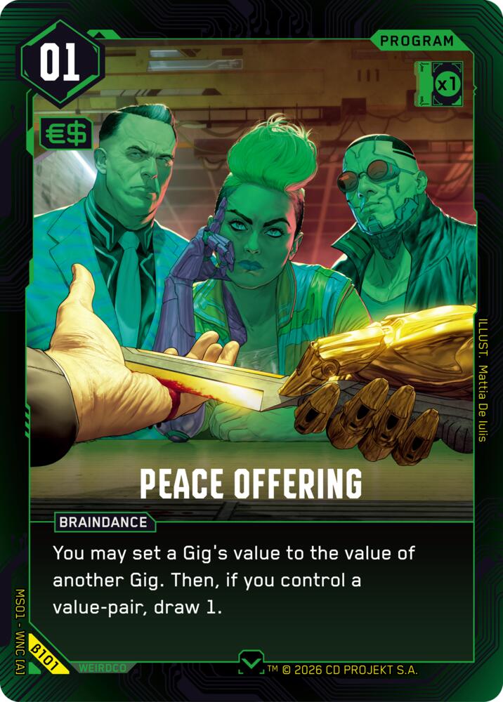 Peace Offering (B101)