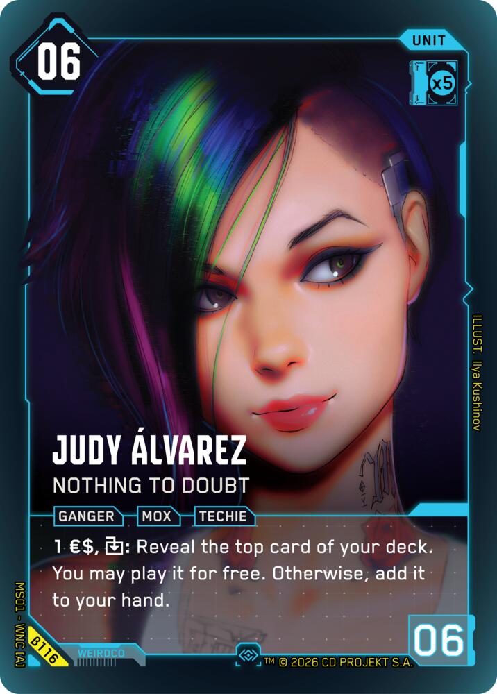 Judy Alvarez - Nothing to Doubt (Secret) (B116)