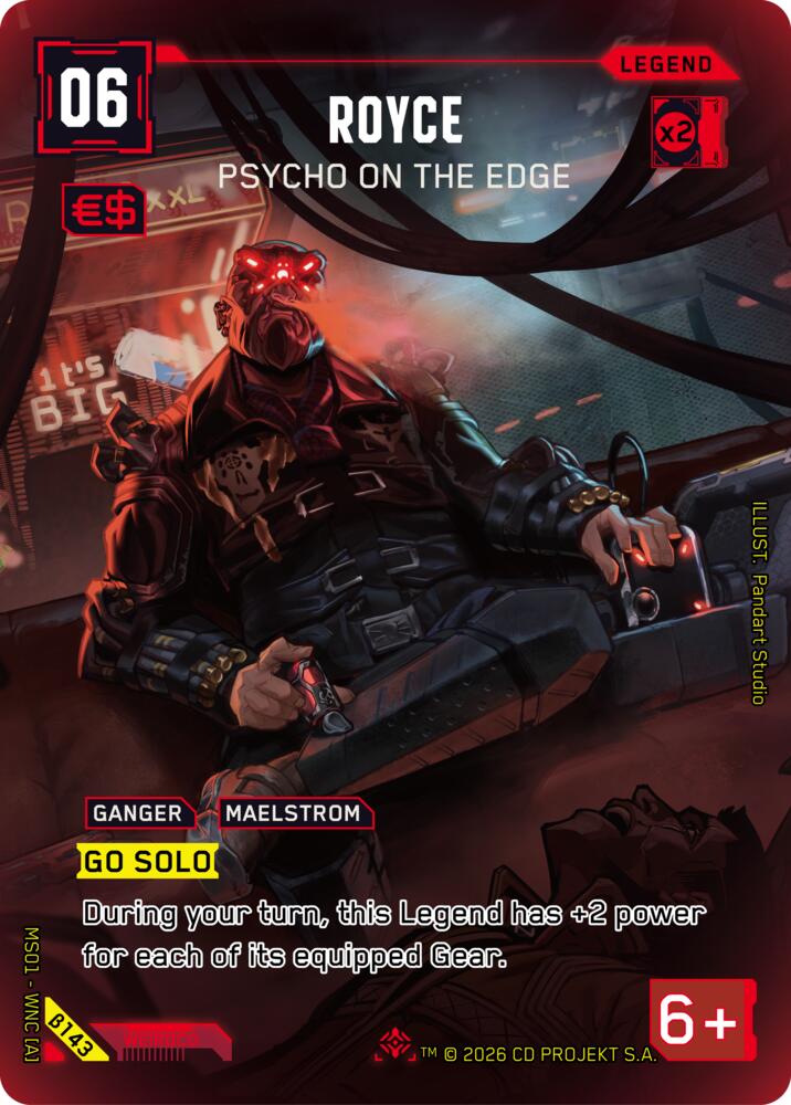Royce - Psycho on the Edge (ILegend) (B143)