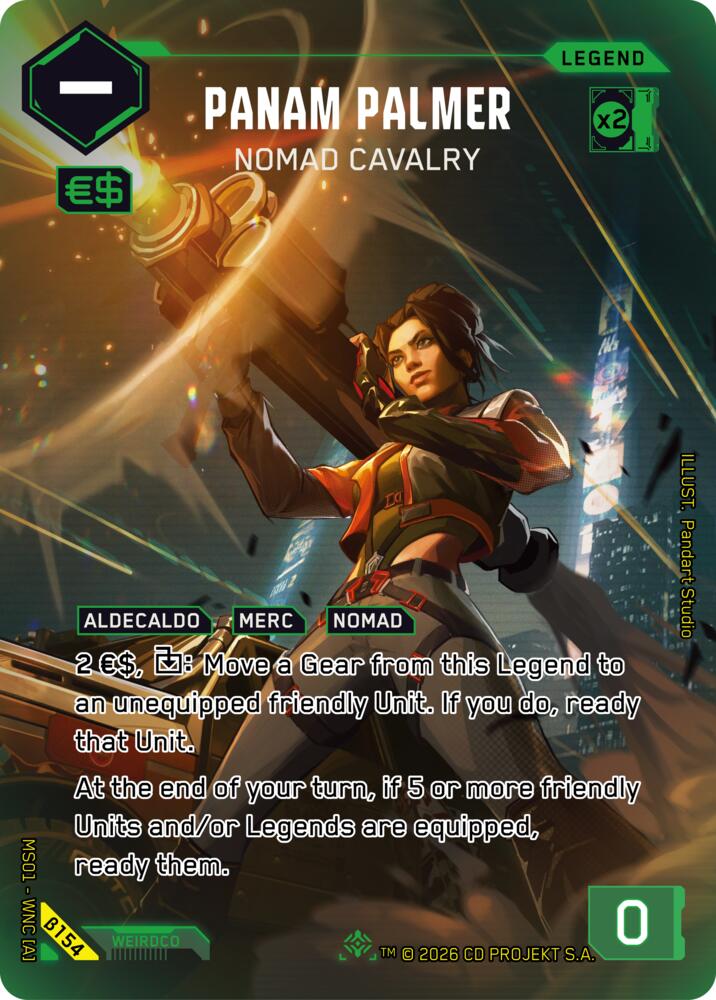 Panam Palmer - Nomad Cavalry (ILegend) (B154)