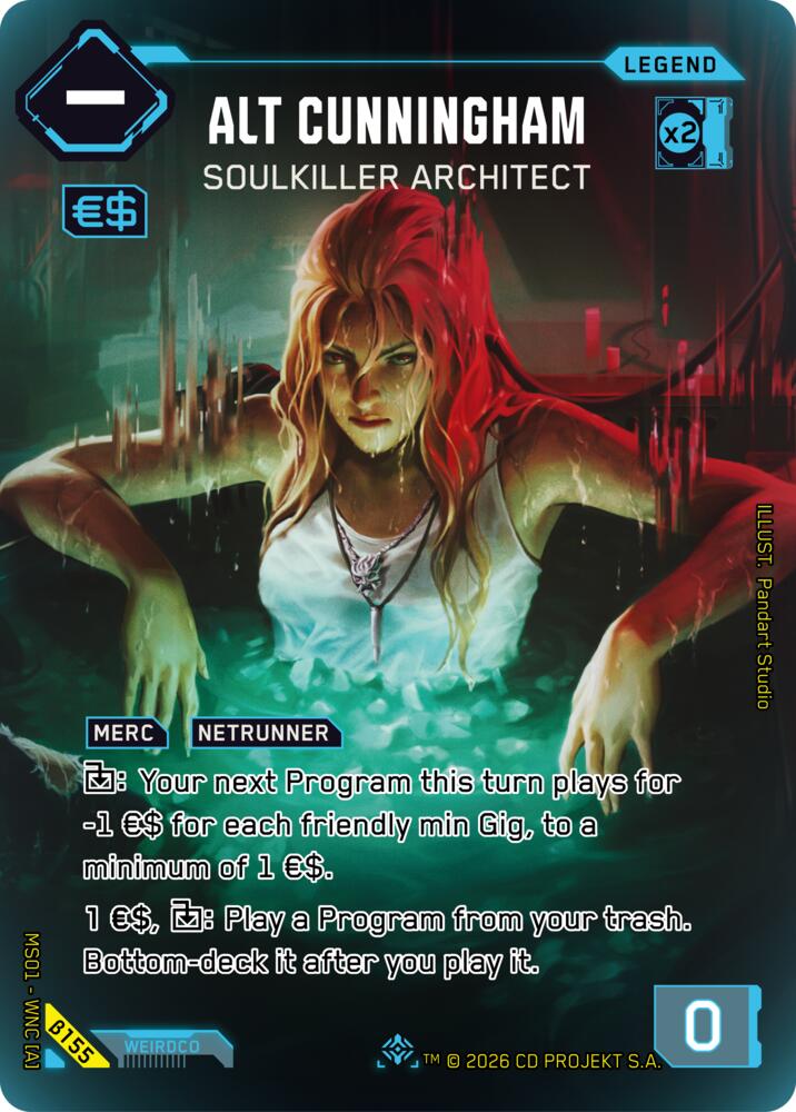 Alt Cunningham - Soulkiller Architect (ILegend) (B155)