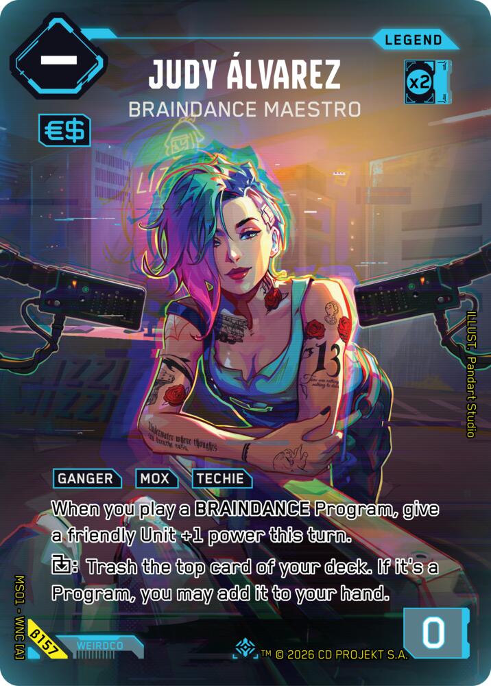 Judy Alvarez - Braindance Maestro (ILegend) (B157)