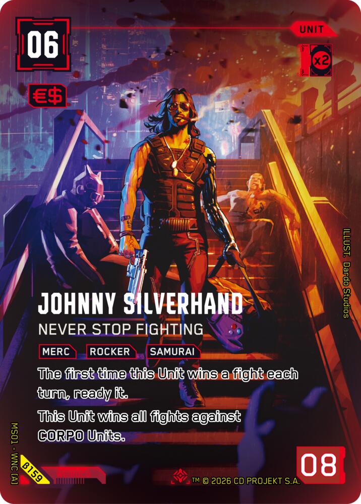 Johnny Silverhand - Never Stop Fighting (IO) (B159)