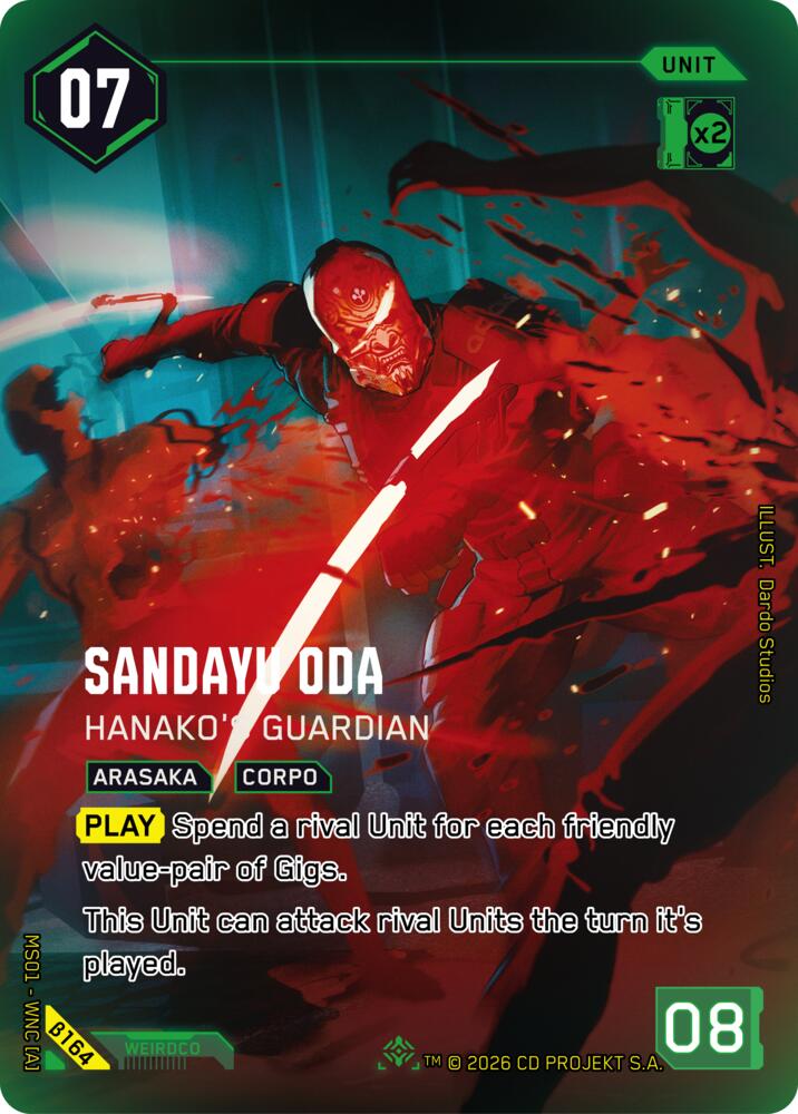 Sandayu Oda - Hanako's Guardian (IO) (B164)