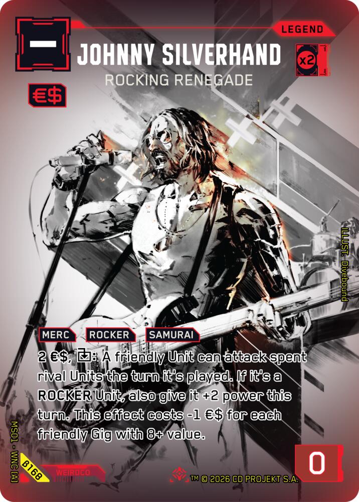 Johnny Silverhand - Rocking Renegade (ISecret) (B168)