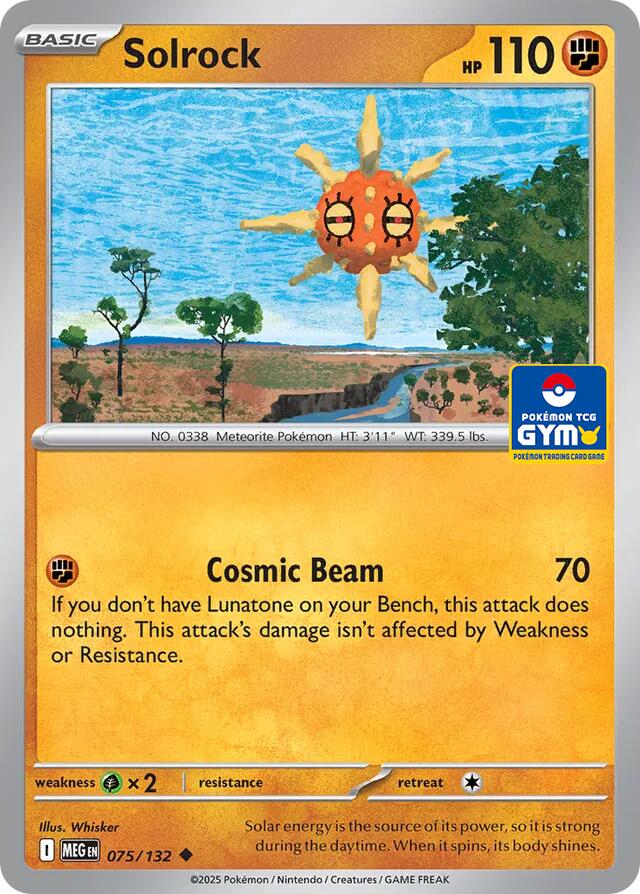 Solrock - 075/132 (GYM) (075/132) (SEA)