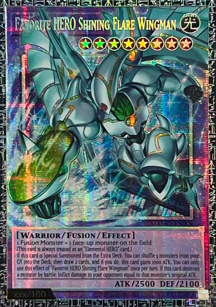 Favorite HERO Shining Flare Wingman (GMR) (MAMO-EN004) (MAMO)